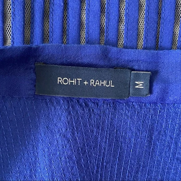 Rohit + Rahul Blue Vest Top - Picture 4 of 4